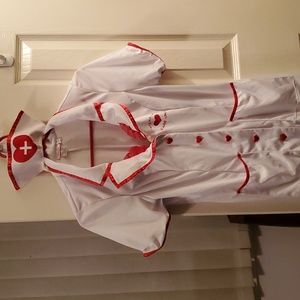Sexy Nurse Halloween Costume Size Large
